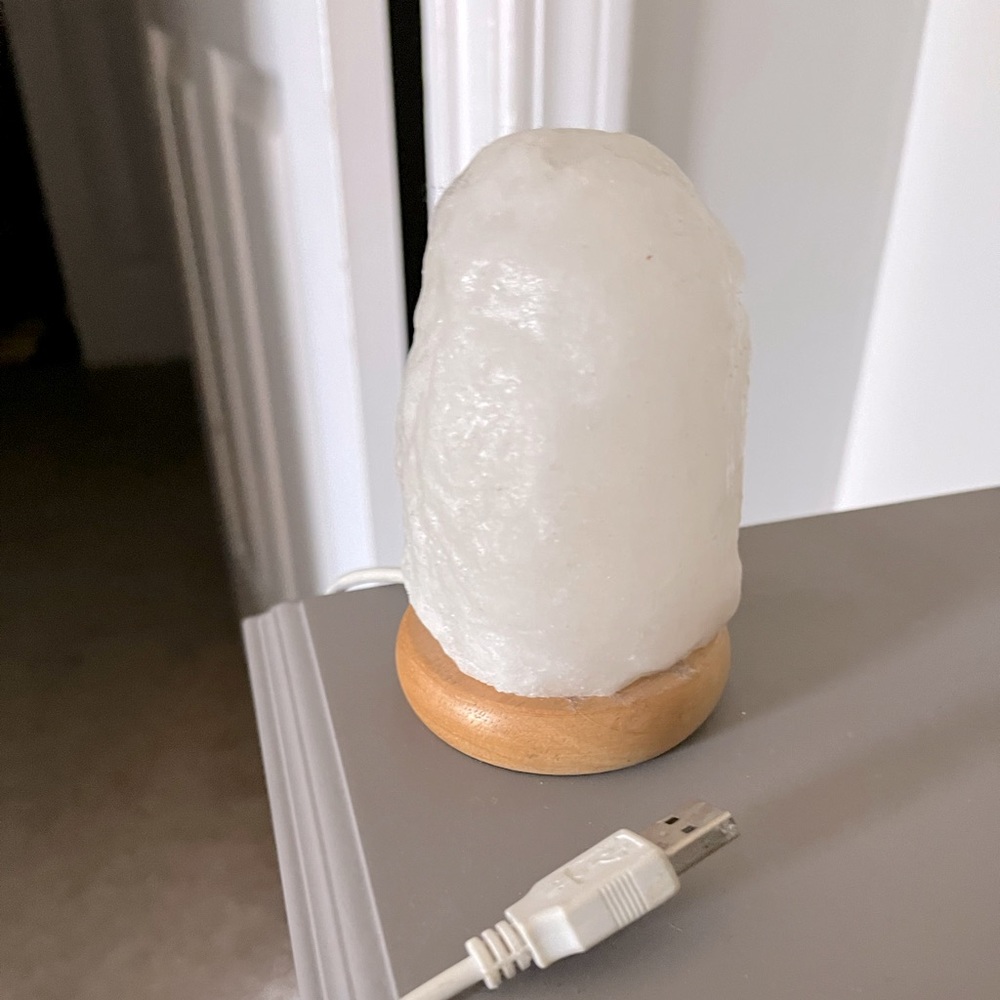 USB salt lamp
